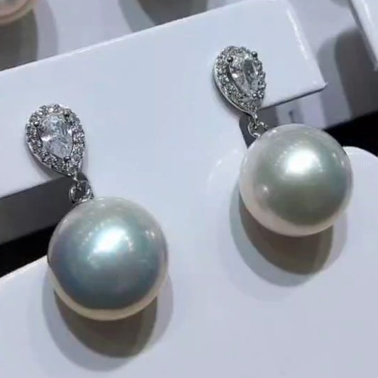 Aurora Edison 珍珠耳钉