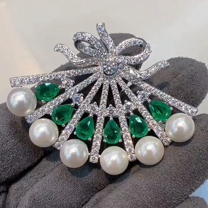 匠心扇形首饰套装