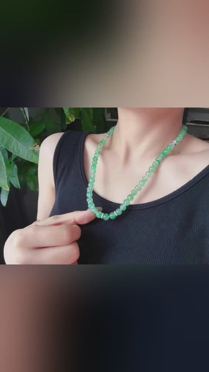 非洲翡翠可转换项链/手链