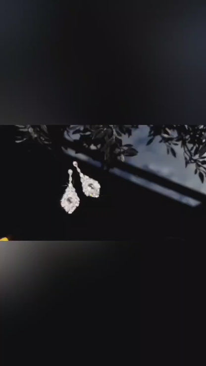 暗黑精灵缅甸翡翠耳环