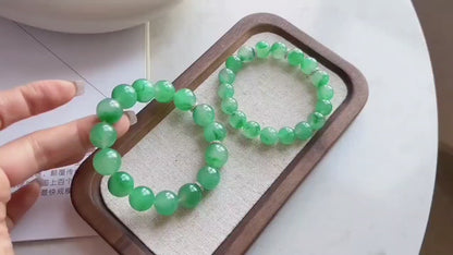 冰晶非洲翡翠手链