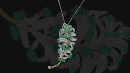 金枝玉叶玉髓吊坠